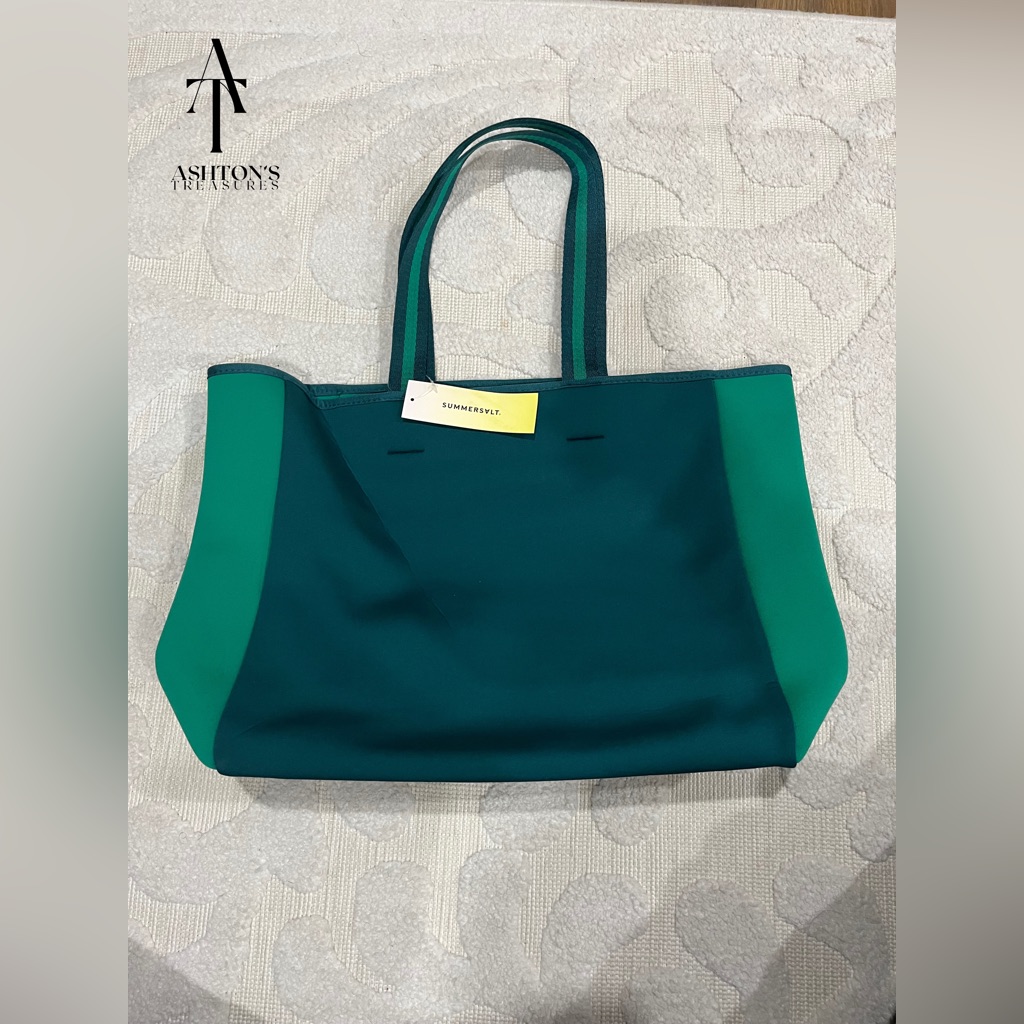 Green Tote Bag